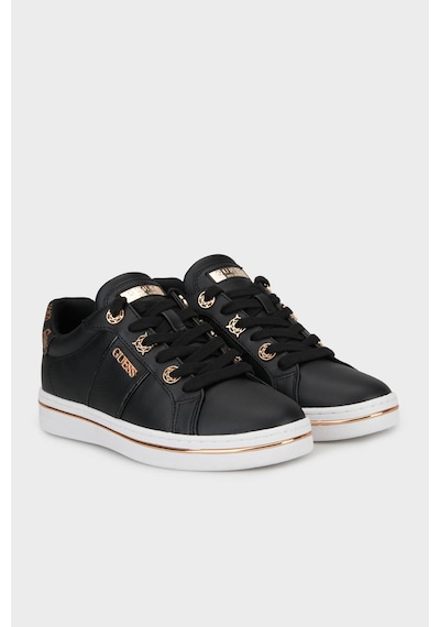 Guess Bayan Ayakkabı Flpstw Ele12 Black Siyah Siyah