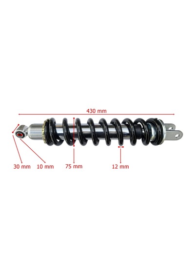 Motosiklet Cross Honda Xre 300 Arka Amortisör 430mm Gazlı
