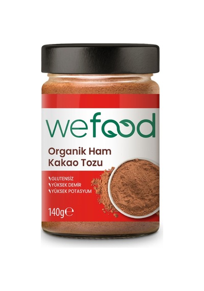 Wefood Organik Kakao Tozu 140 G - 4 Adet Tarı