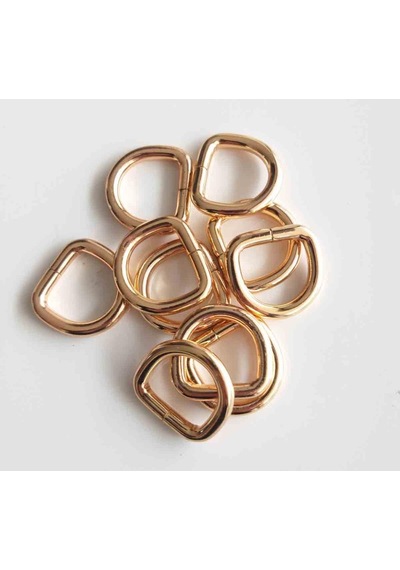 Angel Çanta Aksesuar 10Lu Light Gold 2 Cm D Halka