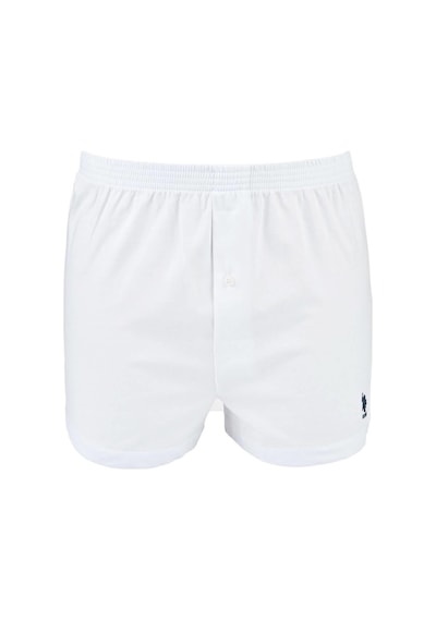 U.S. Polo Assn. Erkek Beyaz Boxer Şort 80054 Beyaz