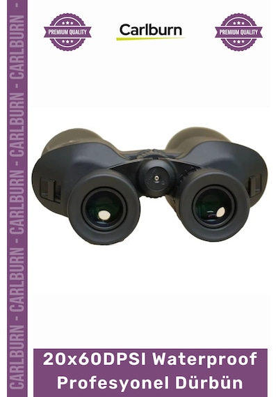 Carlburn Dürbün Askeri Avcı Doğa Gece Gözlem Optik 20x60dpsı Waterproof Profesyonel Dürbün 1000m-49m Çok Renkli