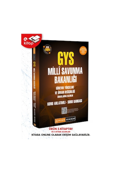 2026 Gys Millî Savunma Bakanlığı Görevde Yükselme Ve Ünvan Değişikliği Sınavı Konu Anlatımlı Soru Bankası E-kitap
