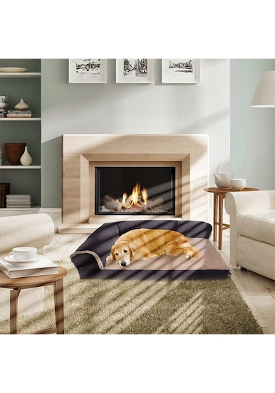 Tigres Corney L Şeklinde Köpek Yatağı 115 x 90 CM