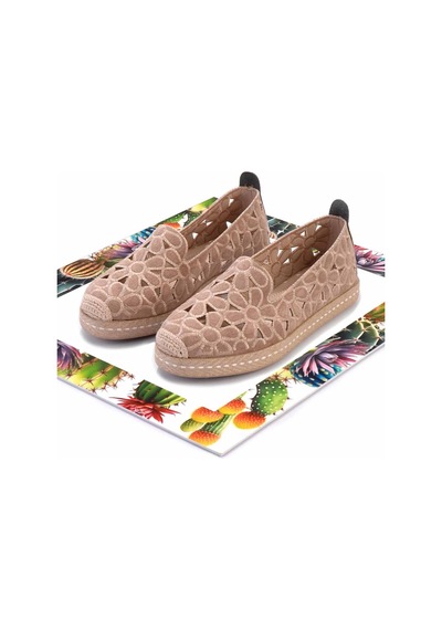 Bambi Vizon Kadın Espadril K01117992302 Vizon