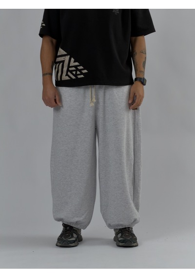 Cocopelli Gri Oversize Baggy Erkek Pantolon Coc3416