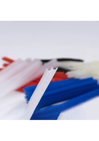 Fuyaku 20 Mm I-end Mikro İnce Fine Kılçık Etiketleme Plastiği Şeffaf 10.000 Adet