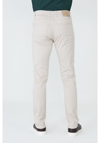 Bej Tencel Kumaş Yazlık Erkek Chino Pantolon