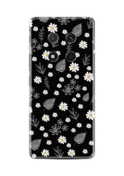 Honor Magic 7 Lite Kılıf Boutique Baskılı Resimli Papatyalar Ve Yaprak Pcode -078