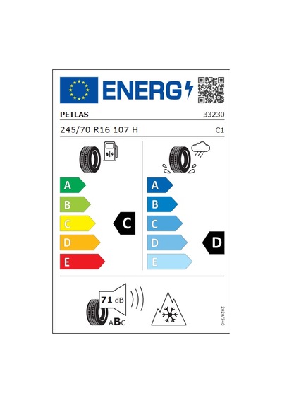 Petlas 245/70 R16 107H Explero A/S Pt411 Dört Mevsim Lastiği 2026