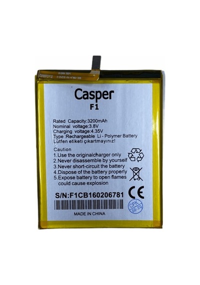 Senalstore Casper Via F1 Batarya Pil + Tamir Seti