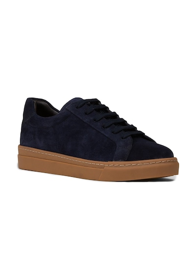 Deery Erkek Hakiki Süet Lacivert Sneaker Ayakkabı - 02018mlcvc01 Lacivert