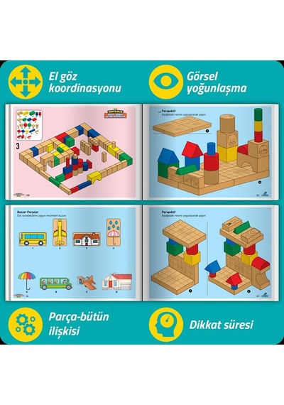 Dikkati Güçlendirme Seti Dgs Plus 4 Yaş Metal Kutu - Osman Abalı