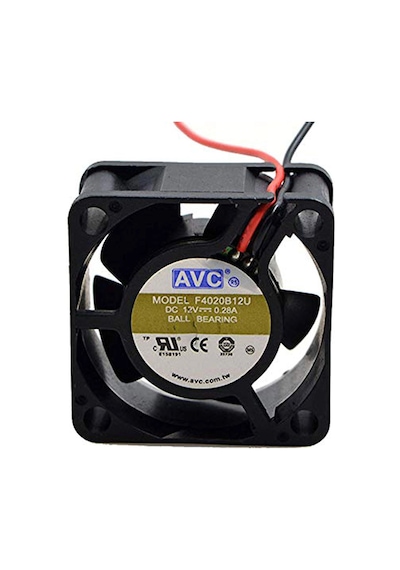 Avc 40x40x20mm 12v 0,28a 2 Kablo Fan F4020b12u