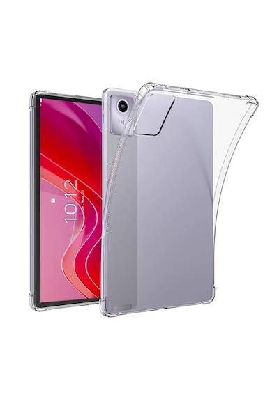 Forzacase Lenovo Tab M11 11 İnch İle Uyumlu Anti Shock Silikon Kılıf Şeffaf - Fc014 Arka Kapak
