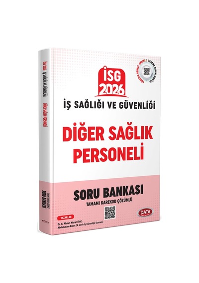 Data 2026 İsg İş Sağlığı Güvenliği Diğer Sağlık Personeli Tamamı Çözümlü Soru Bankası Data Yayınları