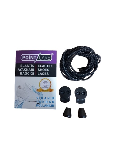 Point Care Akıllı Kilitli Elastik Ayakkabı Bağcık 100 Cm