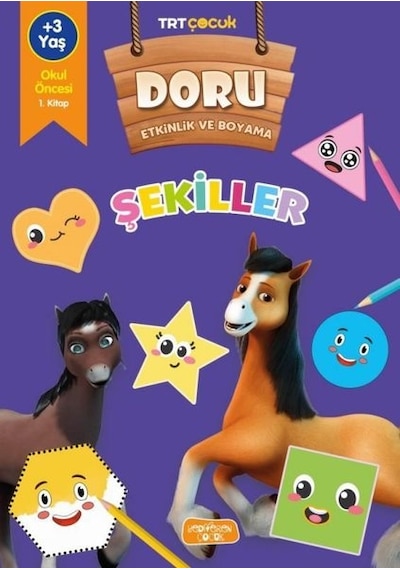 TRT Çocuk - Şekiller - Doru Etkinlik ve Boyama- Yediveren Çocuk