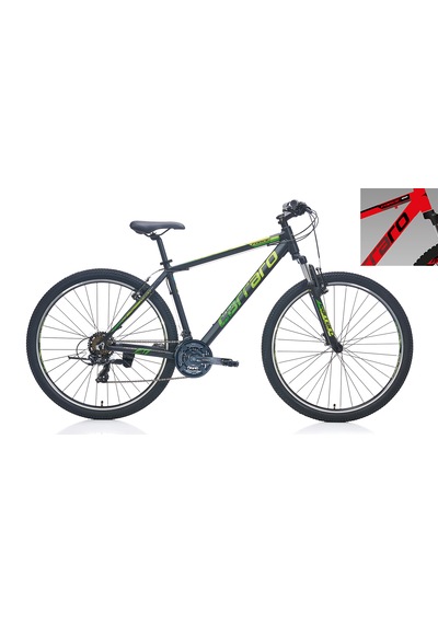 Carraro Force 900 48 Cm 21-v Vb Mat Kırmızı-siyah Dağ Bisikleti Kırmızı - Siyah - Beyaz