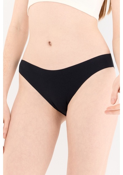 Shade Dikişsiz Slip Külot Siyah Siyah