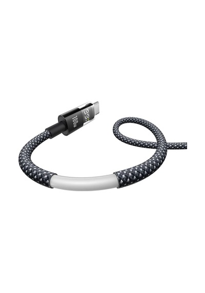 Baseusonline Display 2 100w Led Ekranlı Type-c To Type-c Hızlı Şarj Kablosu 1 Metre