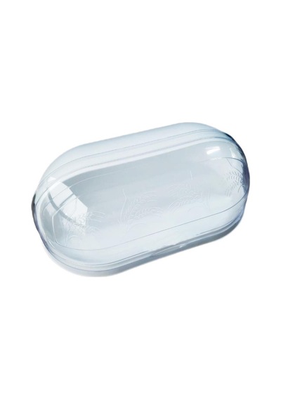 Ekmeklik Plastik Ekmek Kutusu Ekmek Dolabı Kapaklı Geniş Hacimli-beyaz Beyaz