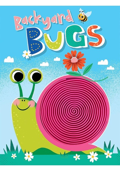 Backyard Bugs Touch And Feel Board Book Little Hippo Books