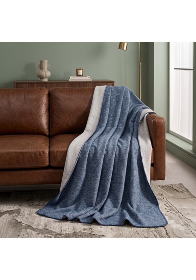 Maxstyle Blau Tek Kişilik Battaniye Denim 150x200 Cm Renkli