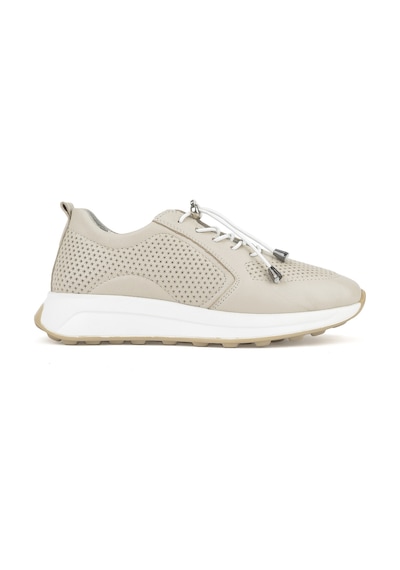Ziya, Kadın Hakiki Deri Sneaker 1511050z2341 Bej 1511050z2341 340 Bej