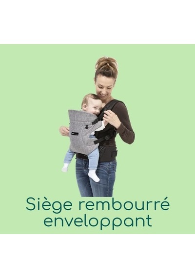 Bebe Confort Go4 Ergonomik Bebek Taşıyıcı 0-15 Kg, Ayarlanabilir ve Konforlu Portbebe