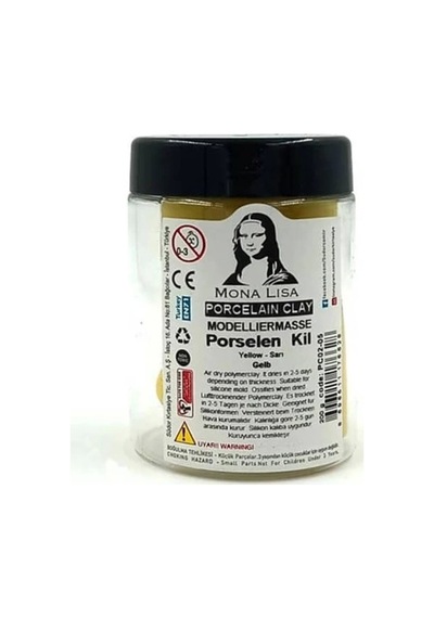 Monalisa Porselen Kil 200 G Koyu Sarı