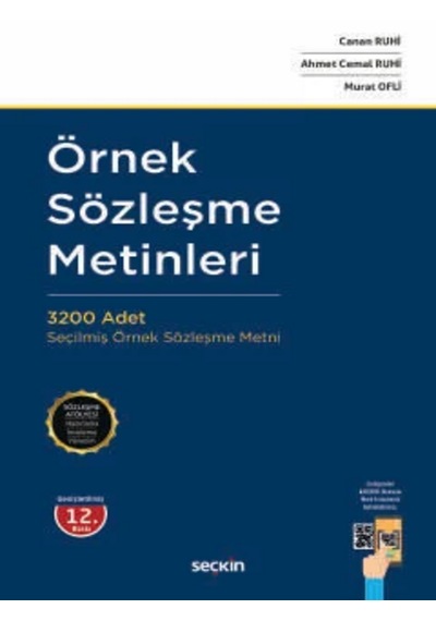 Örnek Sözleşme Metinleri Canan Ruhi,ahmet Cemal Ruhi,murat Ofli