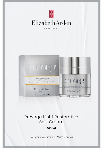 Elizabeth Arden Prevage Anti-Aging Multi-Restorative Soft Yaşlanma Karşıtı Onarıcı ve Nemlendirici Krem 50 ML