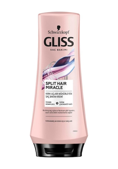 Gliss Split Hair Miracle Şampuan 2 x 500 ML+ Split Hair Miracle Saç Kremi 360 ML