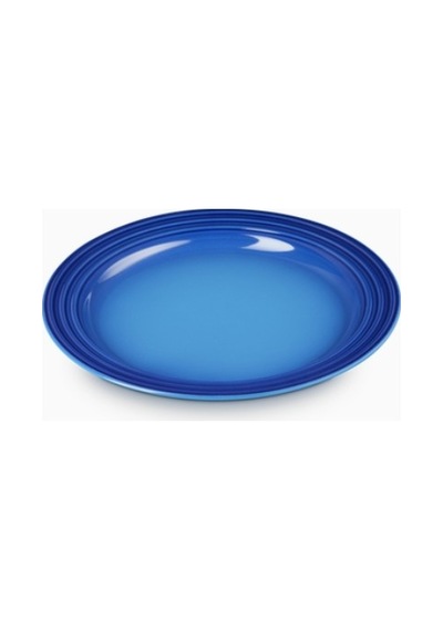 Le Creuset Renkli Dayanıklı Tasarım Seramik Kahvaltı Tabağı 22 Cm Mavi