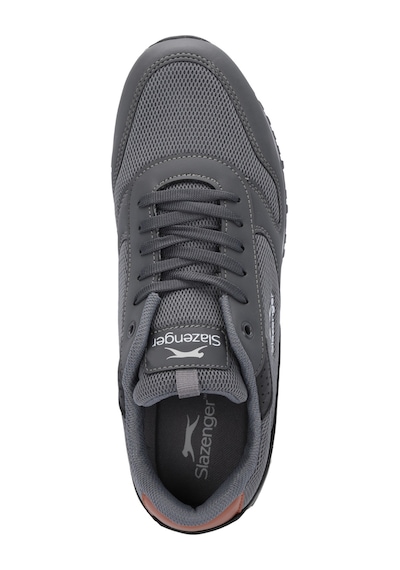 Slazenger Ironıcs I Erkek Büyük Beden Koyu Gri Günlük Spor Ayakkabısı