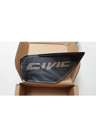 Oled Garaj Honda Civic FC5 İçin Uyumlu Kapı Açma Kolu Kaplama Füme