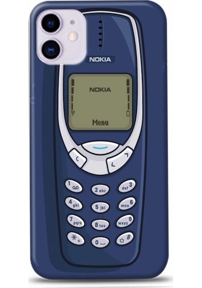 Tüm Modellere Uyumlu Nokia 3310 Tasarımlı Telefon Kılıfı Y-retro11
