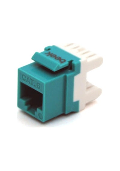 Beek Bn-kj6-u0-a Cat 6 250mhz Turkuaz Beyaz Keystone Jack
