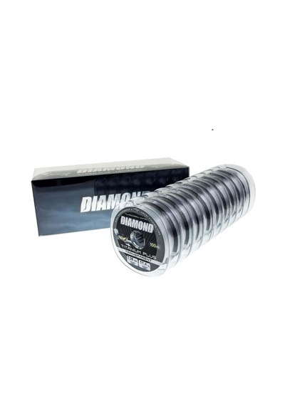 Bauer Diamond Titanıum Plus Füme 100mt. Fluorocarbon 0,25 Mm Misina