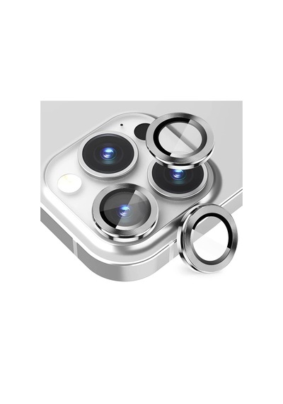Ally iPhone Uyumlu 14 Pro-14 Pro Max 3d Metal Çerçeveli Kamera Lens Koruyucu- 5775 Altın