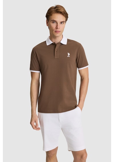 U.S. Polo Assn. U.s. Polo Assn. Erkek Kahverengi Tişört Basic 50326978-vr029
