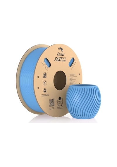 Creality Ender Fast Açık Mavi 1.75mm Pla 3d Baskı Filamenti - Urhanshop Gönderimli