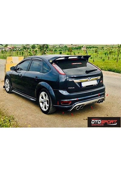 Ford Focus 2.5 Hb Arka Tampon Eki Karlık Fiberglass Boyasız