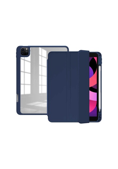 Apple Uyumlu iPad Pro 12.9 3. 4. 5. 6. Nesil Kılıf Kalem Bölmeli Arkası Şeffaf 2018 - 2022 Nort Apple Uyumlu iPad Pro 12.9 3. 4. 5. 6. Nesil Kılıf Kalem Bölmeli Arkası Şeffaf 2018 - 2022 Nort