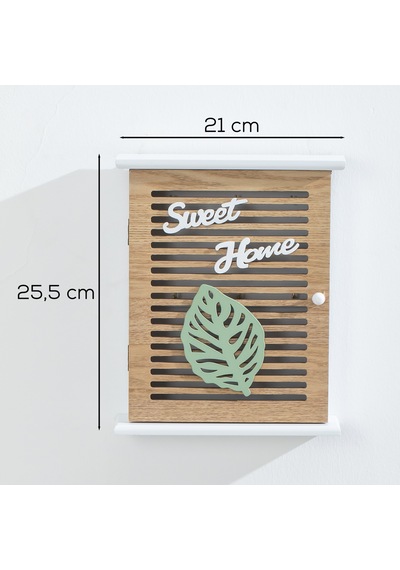 Porsima 2069 Duvara Montajlı Dekoratif Anahtarlık Dolabı 21x25,5c