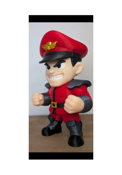 Street Fighter M Bison 20 Cm Figür