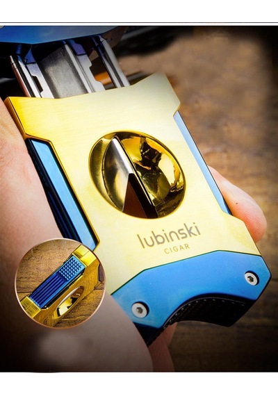 Lubinski V-cut Puro Kesici Blue-gold 60ring