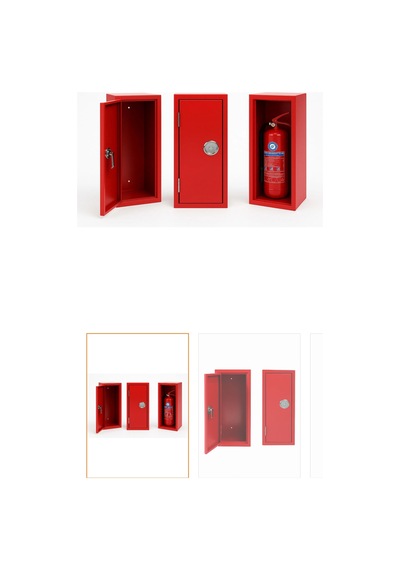 6 Kg Metal Yangın Dolabı