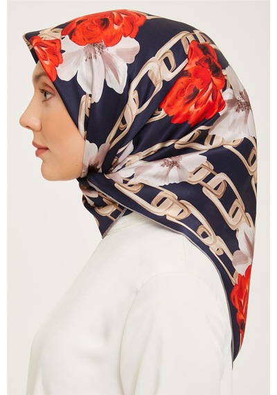 Armine Twill İpek Eşarp 23ka9034 2 57 Çok Renkli
